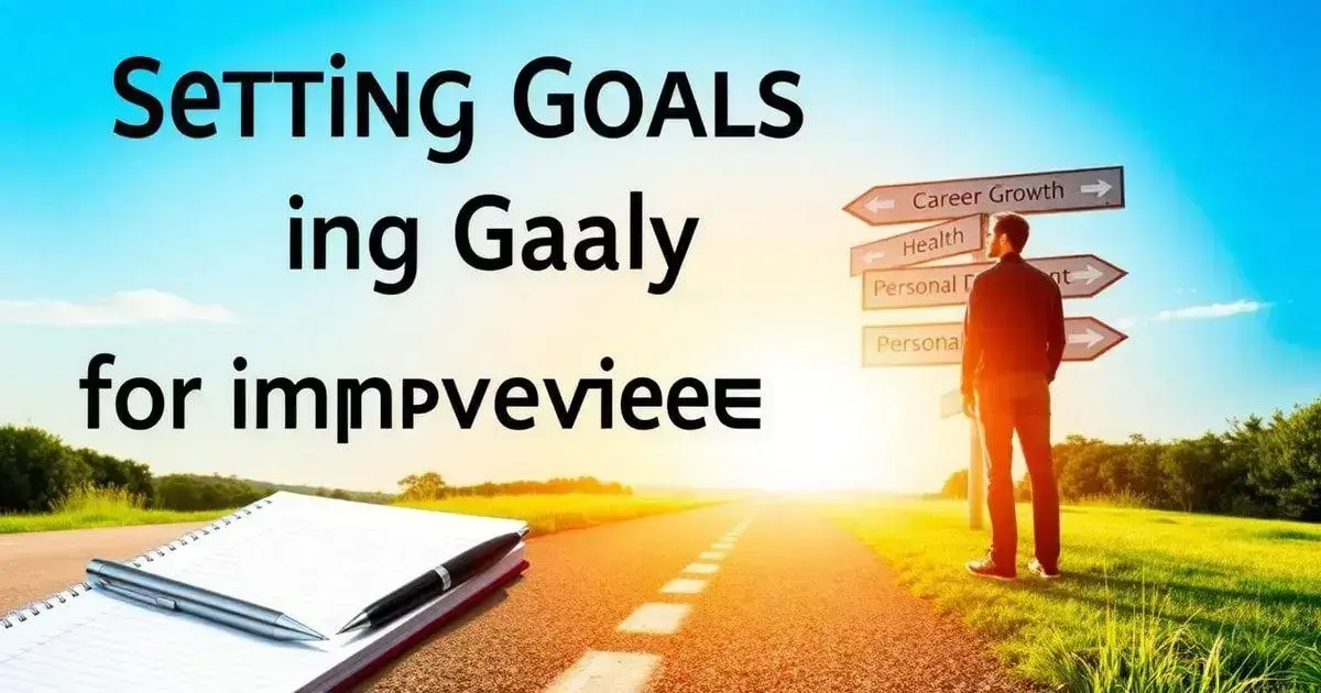 Setting Goals for Improvement