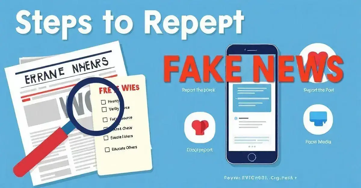 Steps to Report Fake News